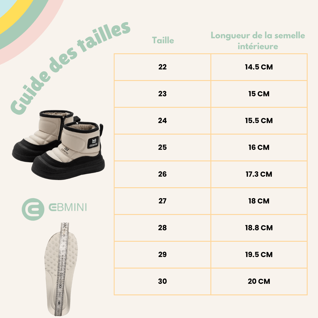 EBMINI® NEVI – Bottes imperméables pour enfants - Il mio negozio -  -