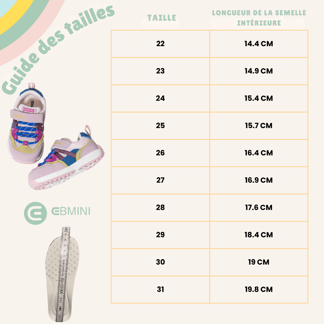EBMINI® PIMI – Chaussures pour enfants, souples et ultralégères - EBMINI® – L’original - -