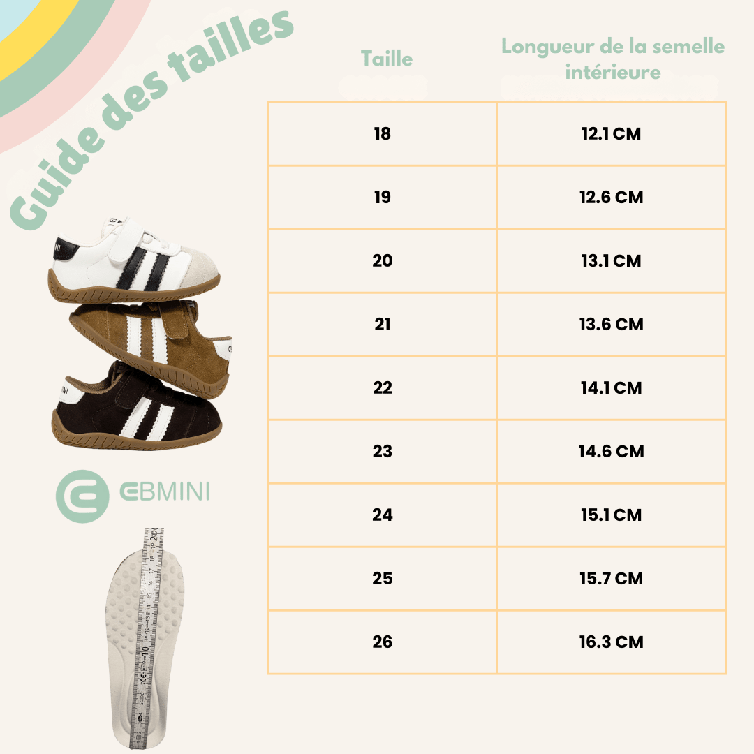 EBMINI® ARL – Chaussures pour enfants, souples et ultralégères - EBMINI® – L’original -  - 