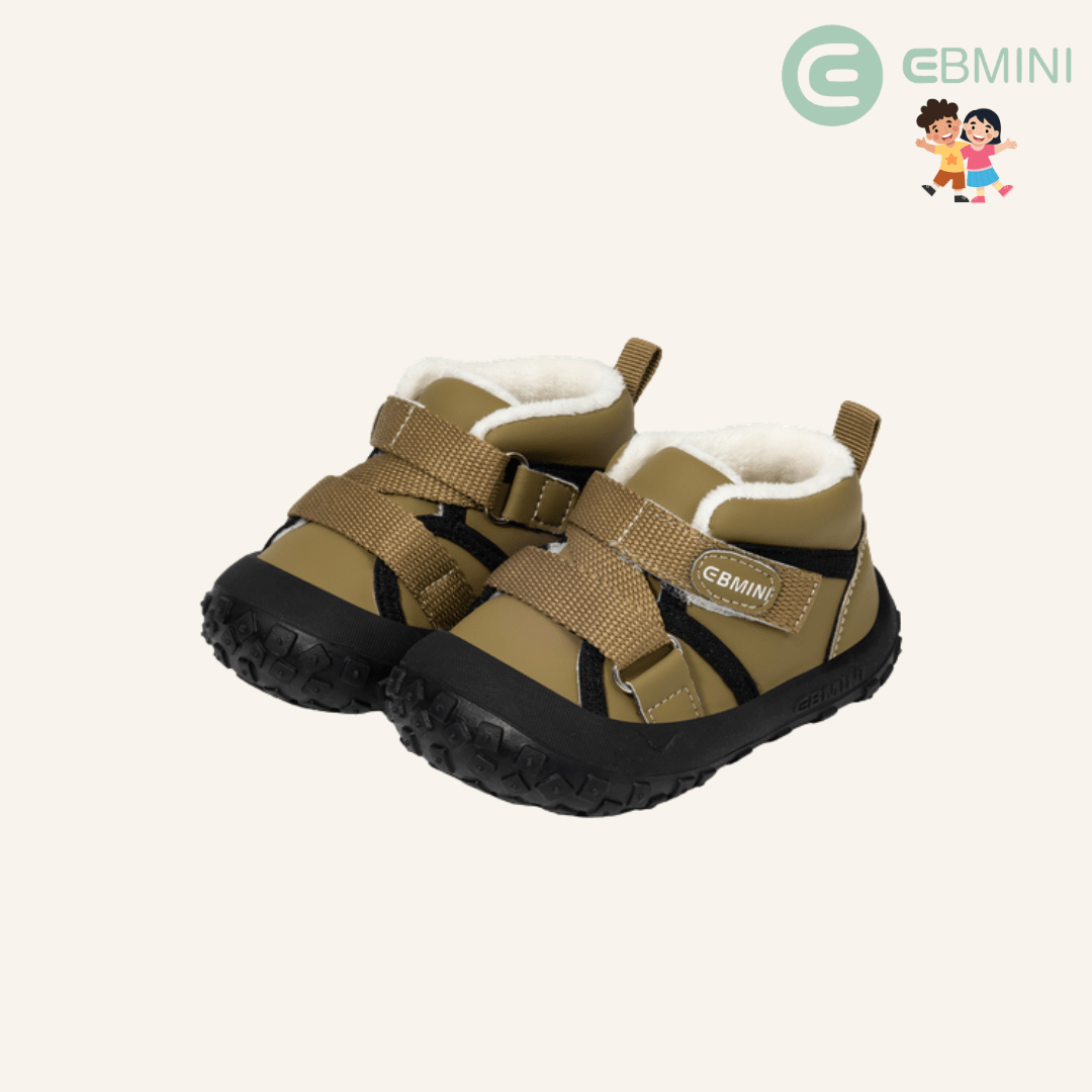 EBMINI® BEM – Chaussures barefoot d’hiver imperméables pour enfants - EBMINI® – L’original -  - 