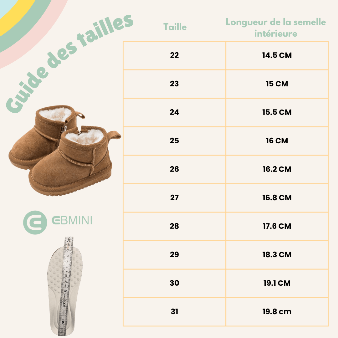 EBMINI® BUBU – Bottes d’hiver ultra légères pour enfants - Il mio negozio -  - 