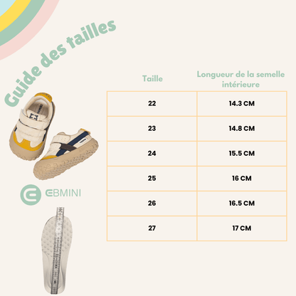 EBMINI® LEM – Baskets barefoot ultra légères pour enfants - EBMINI® – L’original -  - 