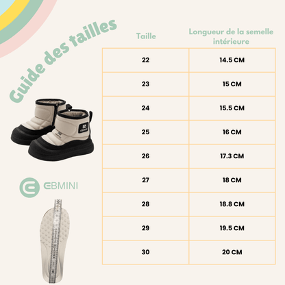 EBMINI® NEVI – Bottes imperméables pour enfants - Il mio negozio -  - 