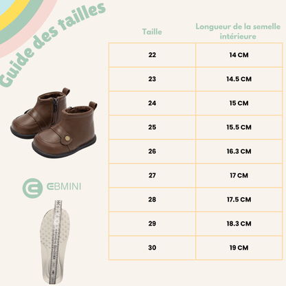 EBMINI® NIV – Bottes imperméables pour enfants - EBMINI® – L’original -  - 