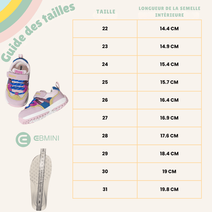 EBMINI® PIMI – Chaussures pour enfants, souples et ultralégères - EBMINI® – L’original -  - 