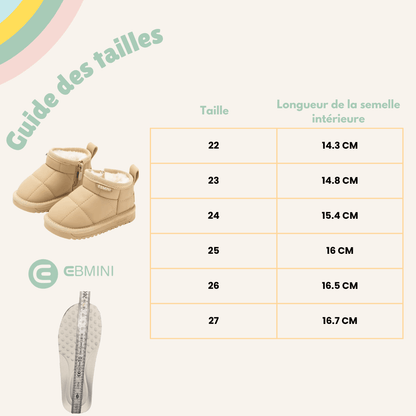 EBMINI® WOLK – Bottes imperméables ultra légères pour enfants - EBMINI® – L’original -  - 